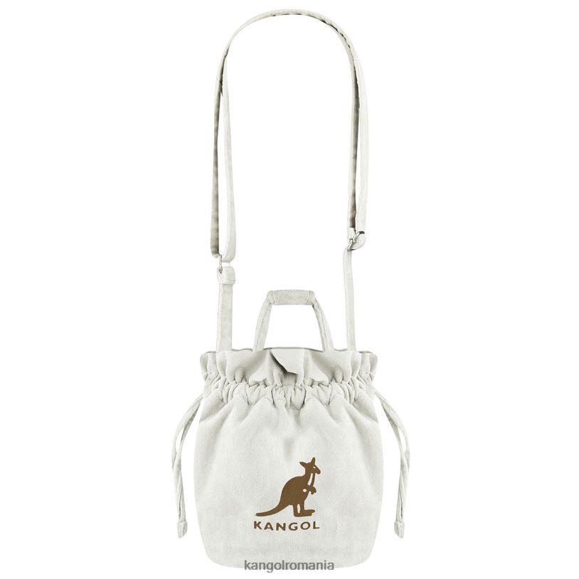 accesorii | Kangol unisex fildeş geantă din catifea cu șnur 0VJ20992