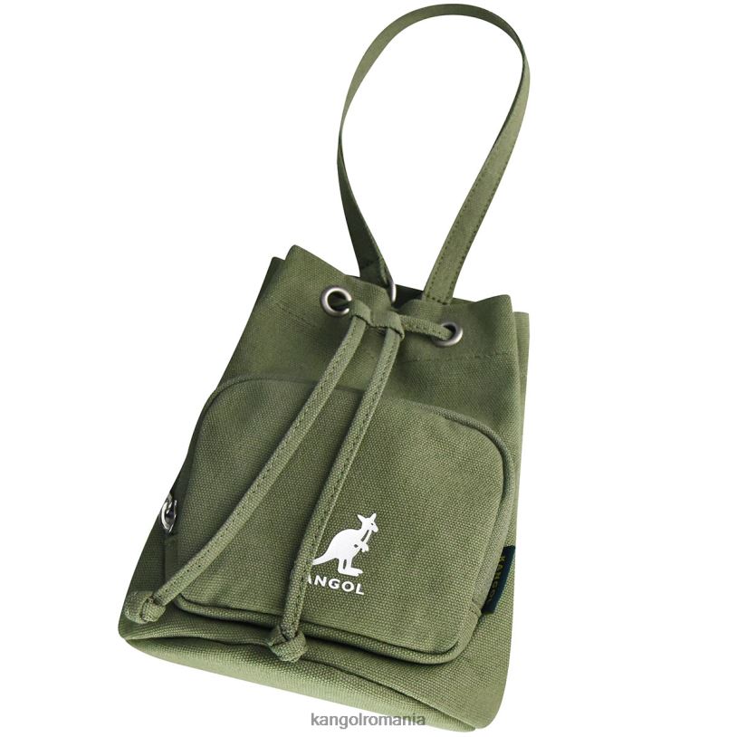 accesorii | Kangol unisex kaki geantă de pânză lucky 0VJ20941