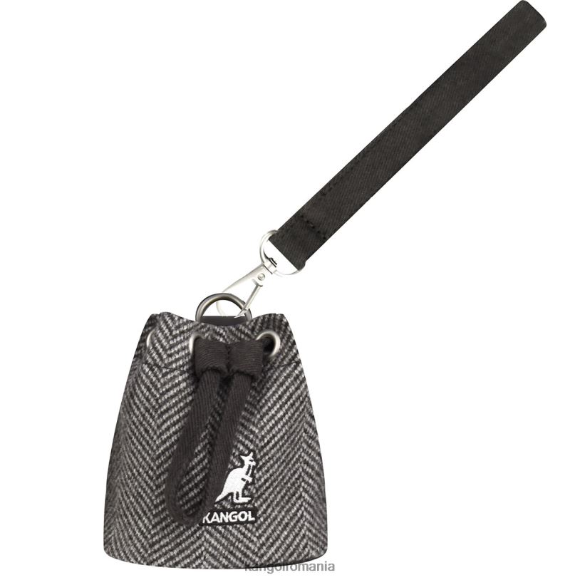 geanta mini | Kangol unisex gri breloc mini husă în schemă 0VJ201256
