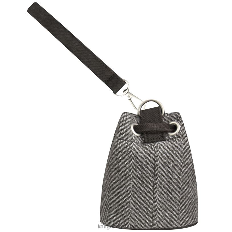 geanta mini | Kangol unisex gri breloc mini husă în schemă 0VJ201256