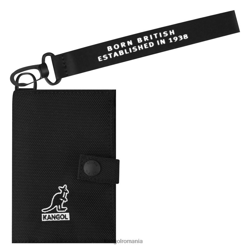 accesorii | Kangol unisex negru portofel pentru carduri gear i 0VJ201262