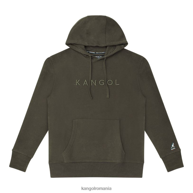 îmbrăcăminte | Kangol unisex cărbune de beluga hanorac lux brodat 0VJ201167