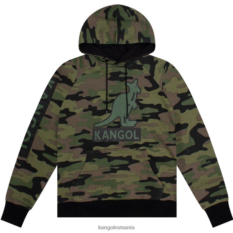 îmbrăcăminte | Kangol unisex camuflaj al armatei hanorac camo 0VJ201112