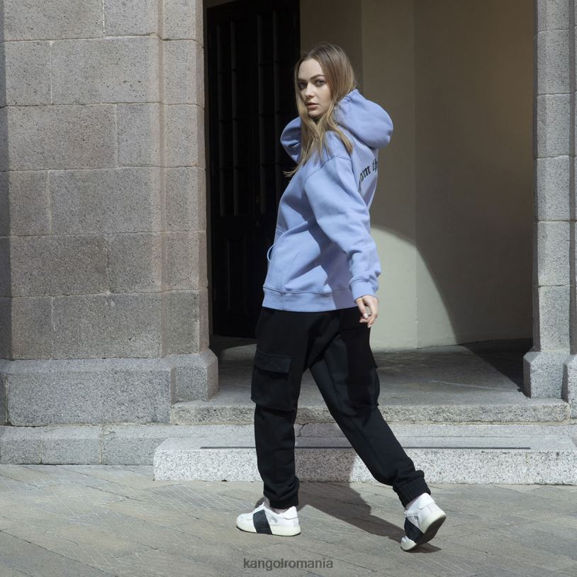 îmbrăcăminte | Kangol unisex liliac înghețat hanorac interlock 0VJ201183