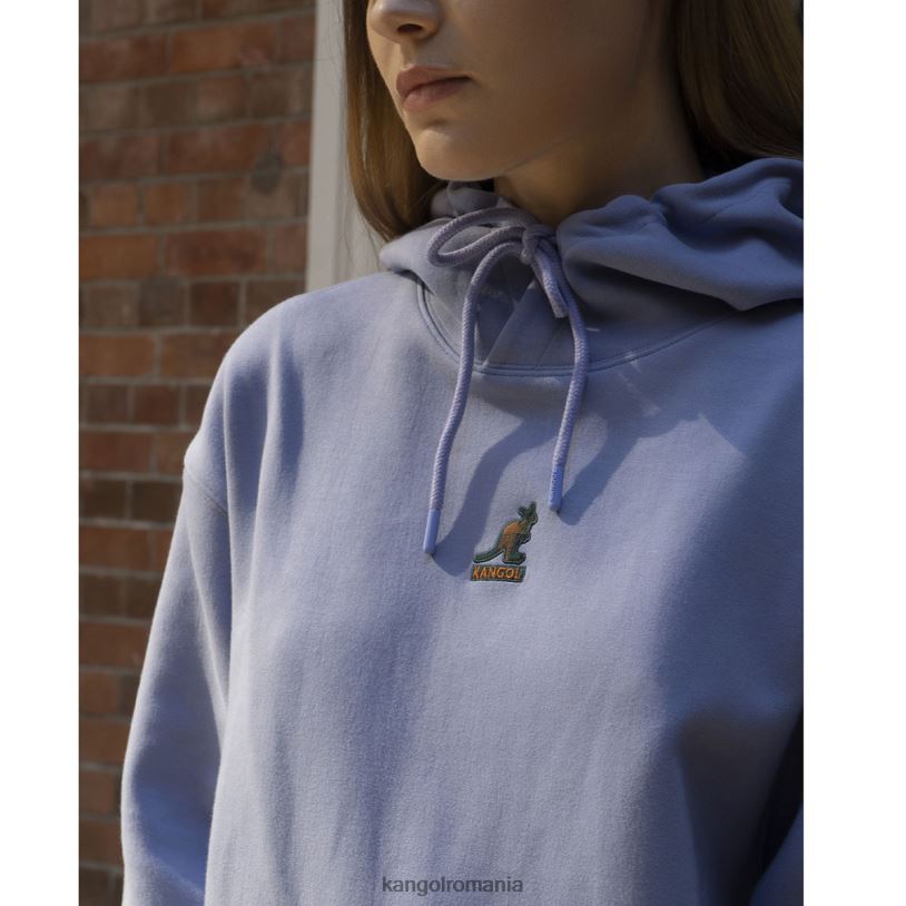 îmbrăcăminte | Kangol unisex liliac înghețat hanorac interlock 0VJ201183