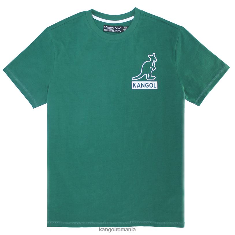 îmbrăcăminte | Kangol bărbați verde inchis tricou de tenis 0VJ201227