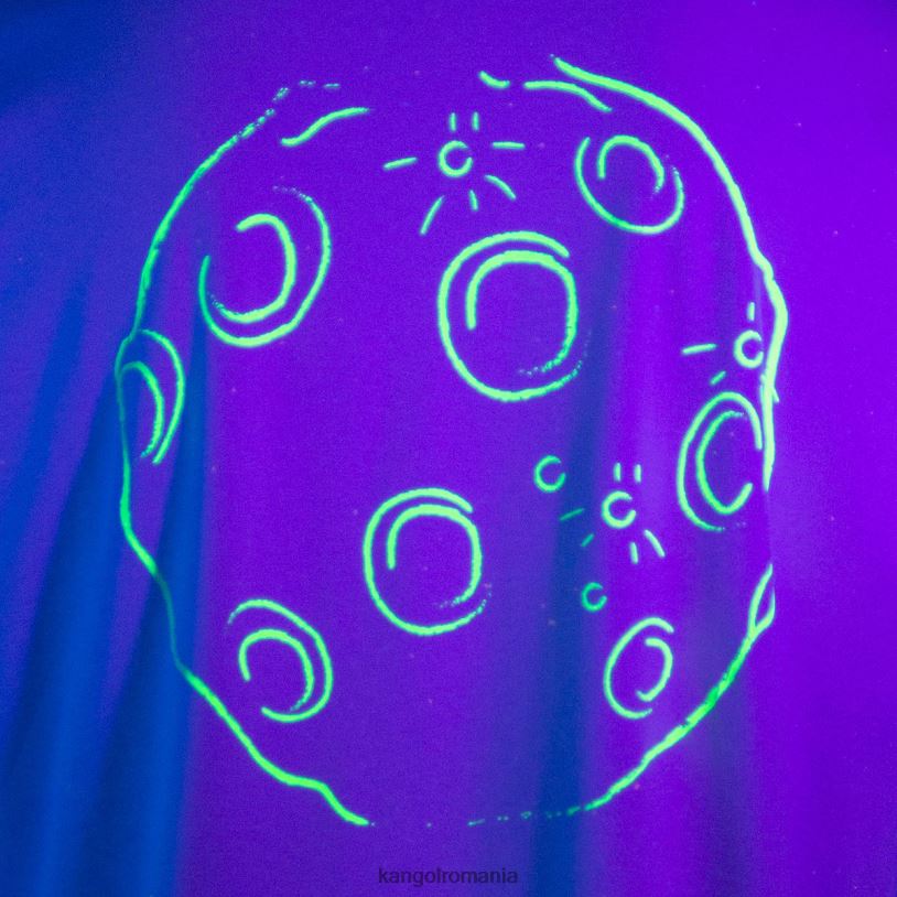 îmbrăcăminte | Kangol unisex lavandă tricou grafic space man 0VJ201207