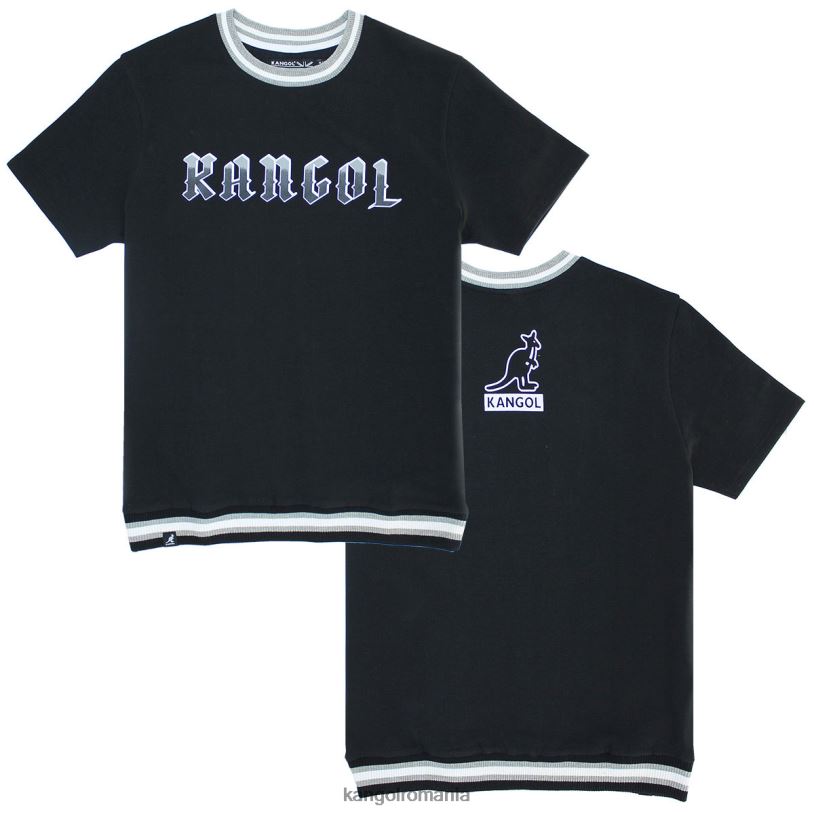 îmbrăcăminte | Kangol unisex negru tricou de baschet pentru ziua jocului 0VJ201107
