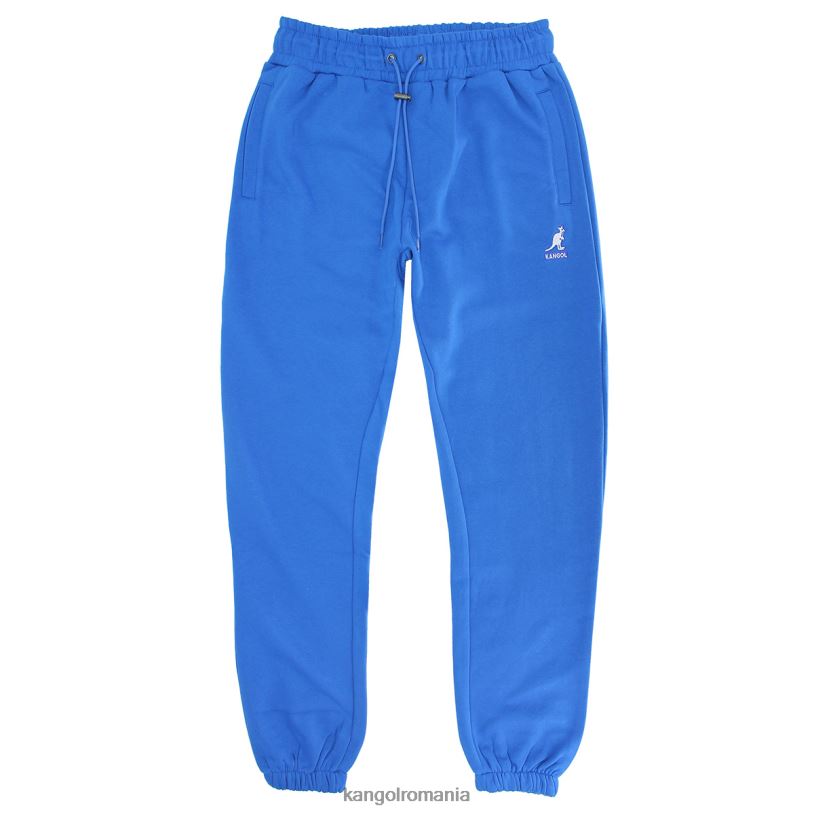 pantaloni | Kangol bărbați albastru regal jogger brodat 0VJ201058