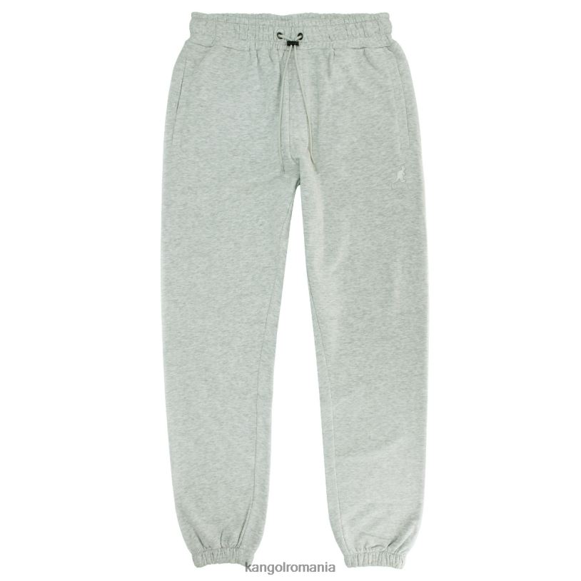 pantaloni | Kangol bărbați cenușiu jogger brodat 0VJ201060