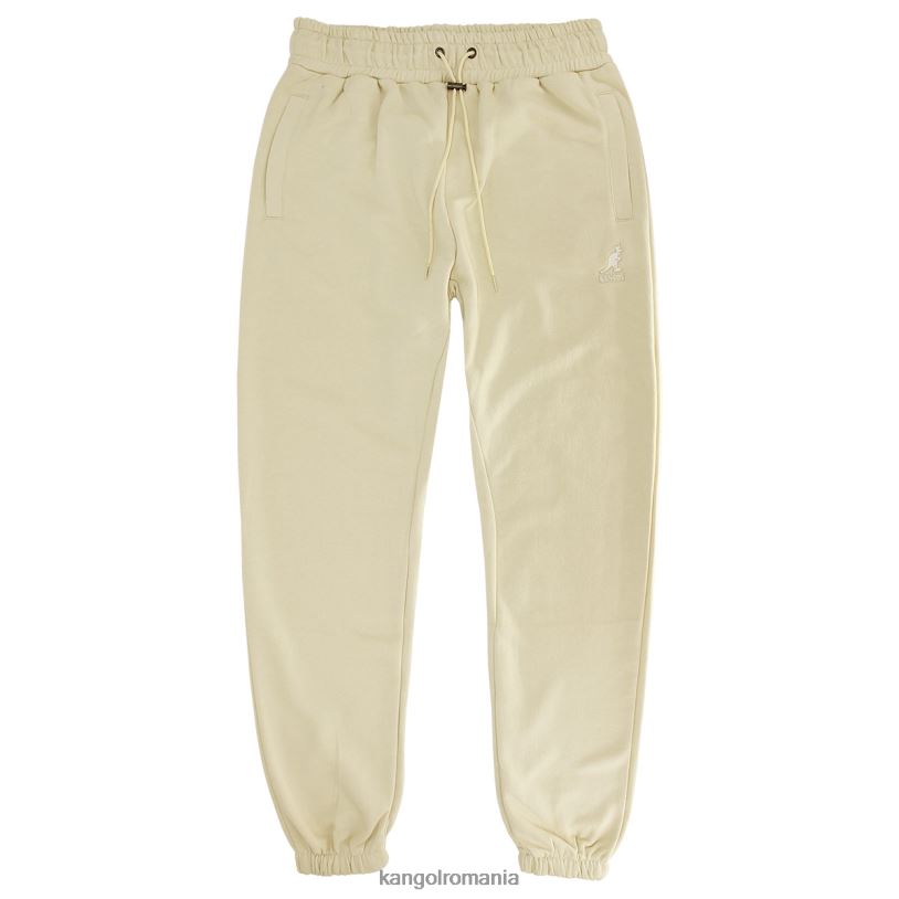 pantaloni | Kangol bărbați cremă jogger brodat 0VJ201055