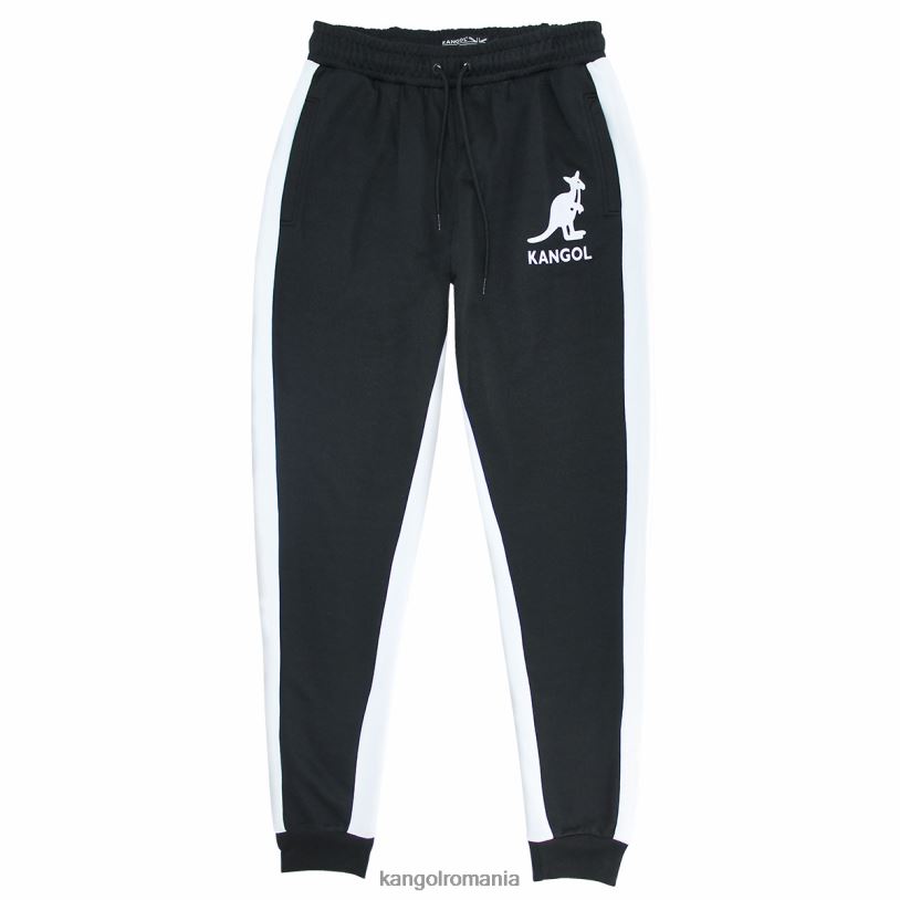 pantaloni | Kangol bărbați frumusete neagra pantaloni de șosea french terry 0VJ201033