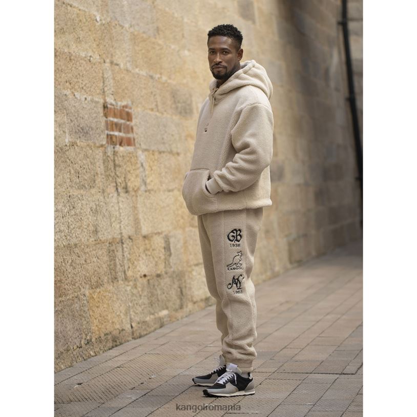 pantaloni | Kangol unisex bej jogger sherpa 0VJ201082