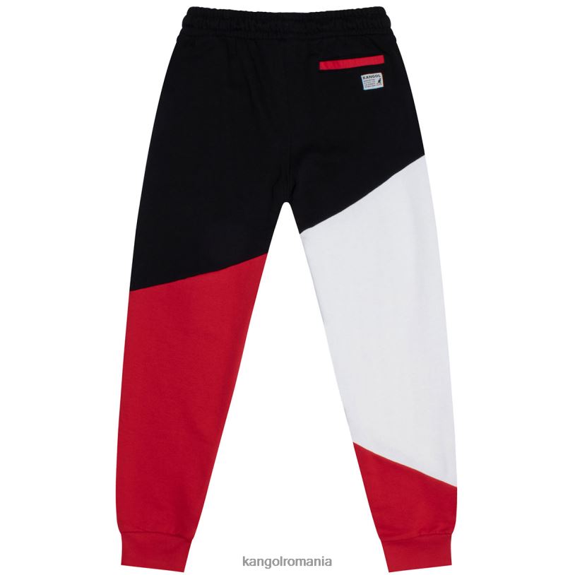 pantaloni | Kangol unisex combinație neagră pantaloni de jogging rbw colorblock 0VJ201036