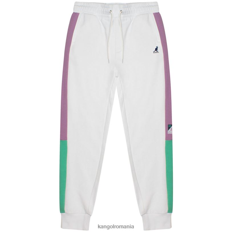 pantaloni | Kangol unisex combo alb jogger retro 0VJ201038