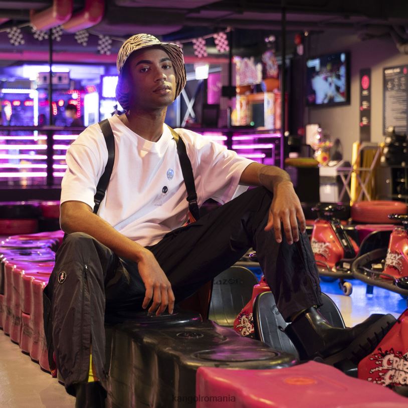 pantaloni | Kangol unisex negru pantaloni din lumea asta 0VJ20998