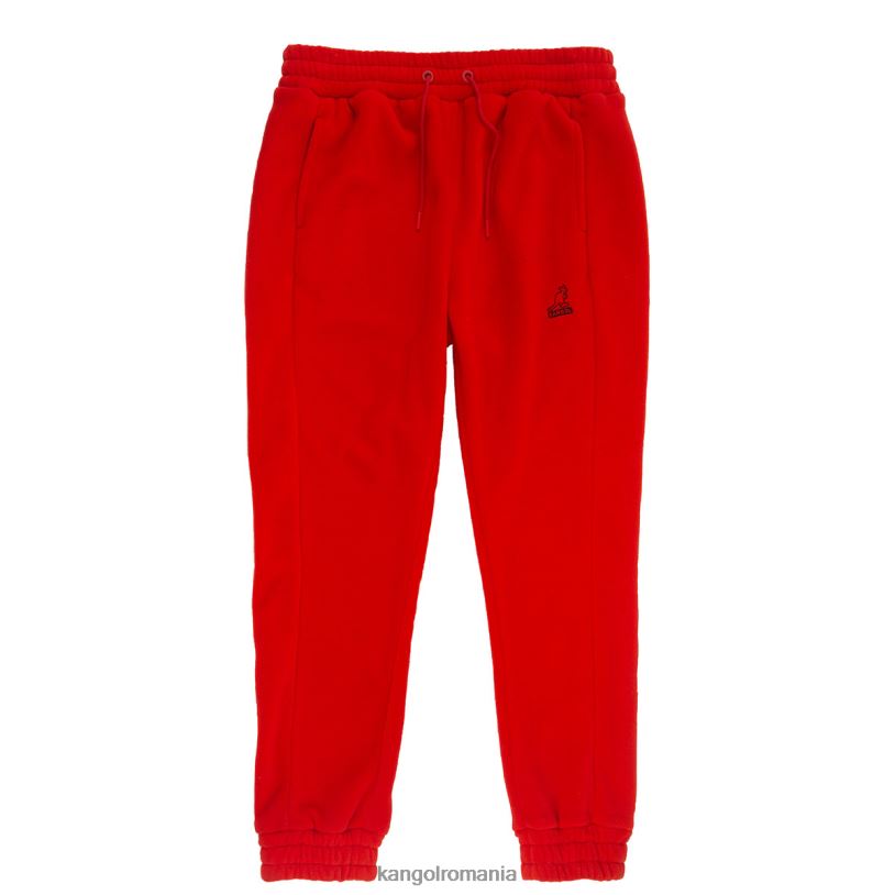 pantaloni | Kangol unisex stacojiu flacără jogger din lână 0VJ201084