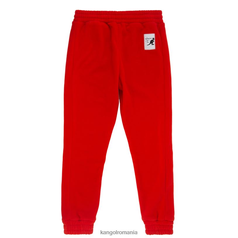 pantaloni | Kangol unisex stacojiu flacără jogger din lână 0VJ201084