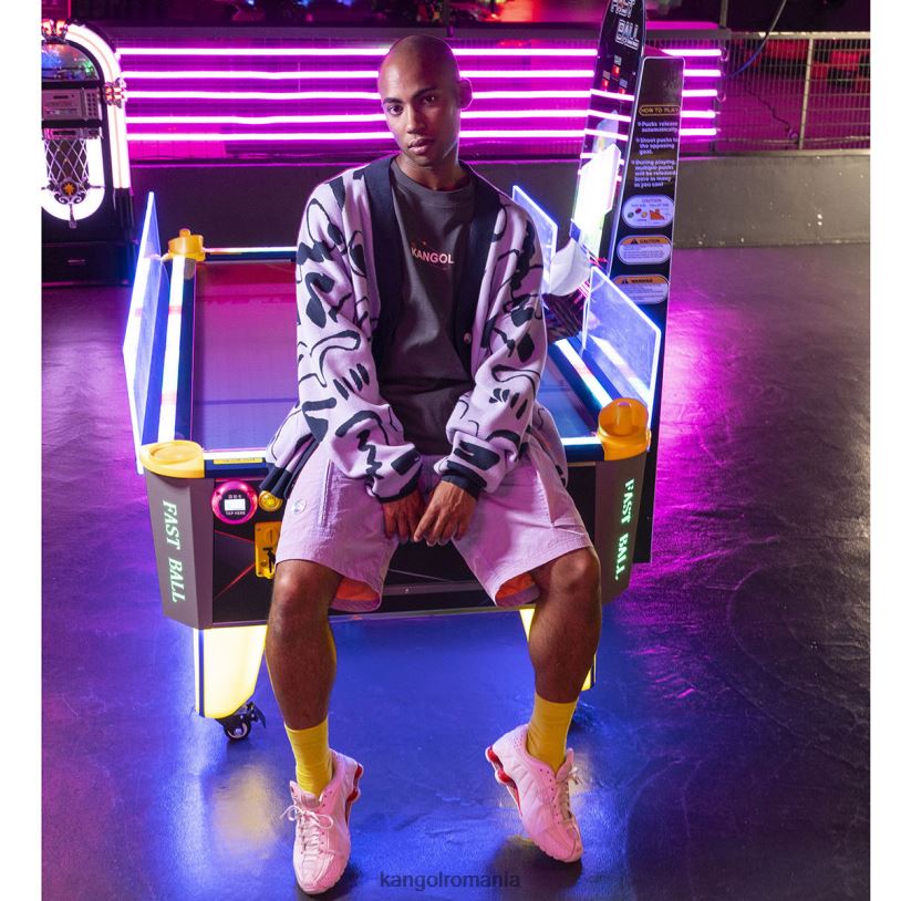 pantaloni | Kangol unisex lavandă pantaloni scurți din lumea asta 0VJ20995