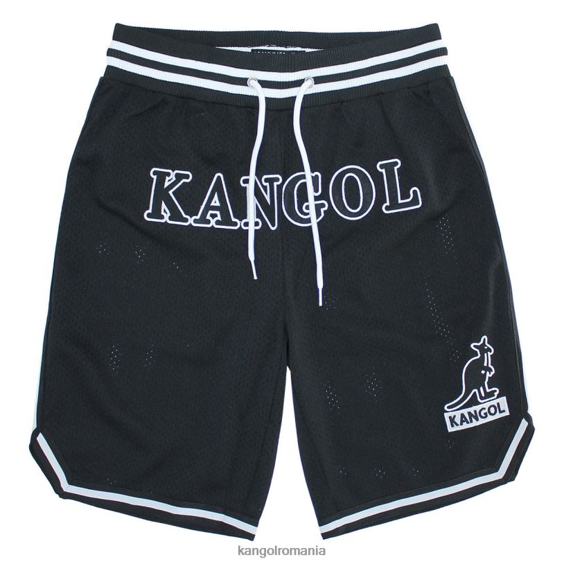 pantaloni | Kangol unisex negru pantaloni scurți de baschet pentru ziua jocului 0VJ201007