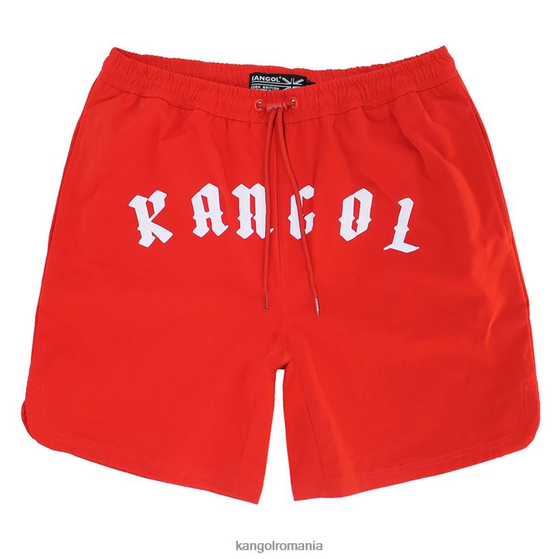 pantaloni | Kangol unisex roșu scurt de baie gotic 0VJ201029