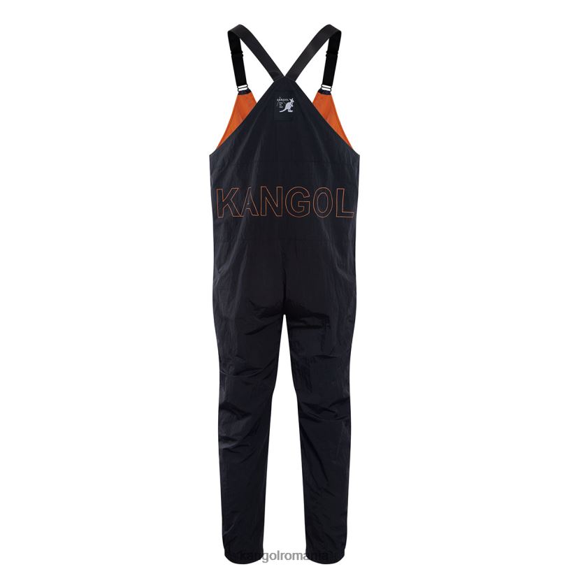pantaloni | Kangol unisex negru salopete din lumea asta 0VJ20996